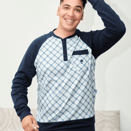 Homem | Pijama Bolso - 100% Algodão - Sonho Renovado