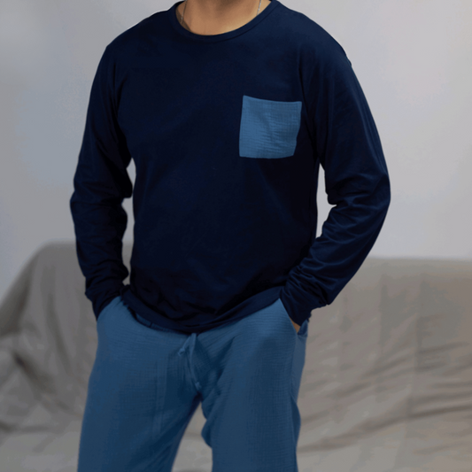 Pijama de Homem Modern Confort – 100% Algodão | Fabricado em Portugal - Sonho Renovado