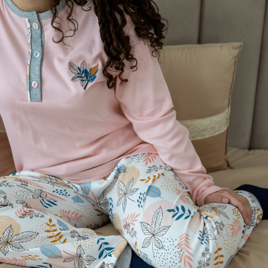 Senhora | Pijama Flores - Pijama - Sonho Renovado