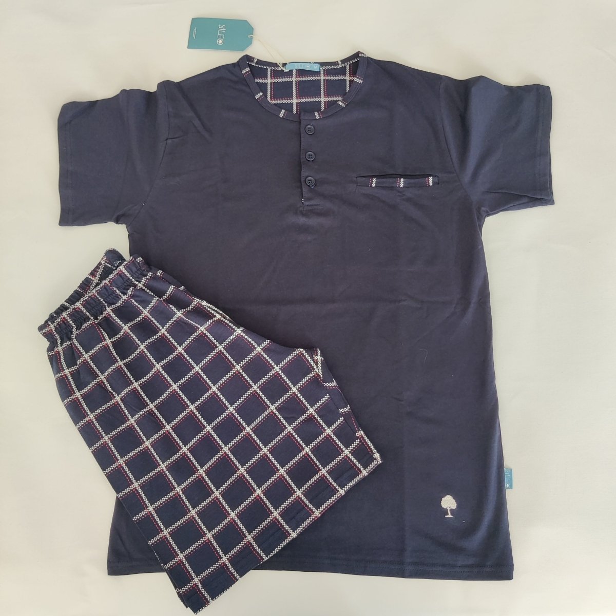 Homem | Pijama Botões da SILEO - Pijama - Sonho Renovado