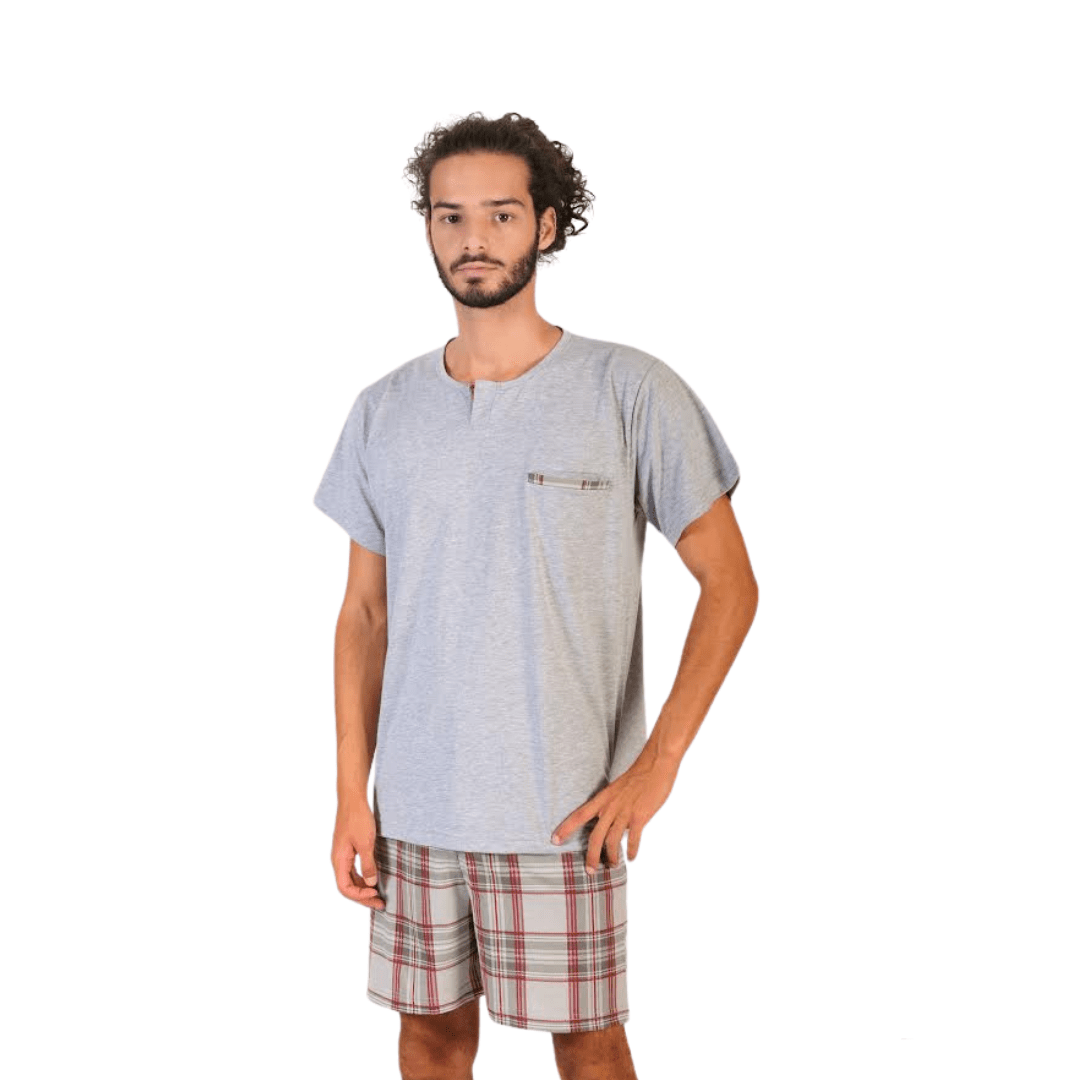 Homem | Pijama Xadrez da MARBIL - Pijama - Sonho Renovado