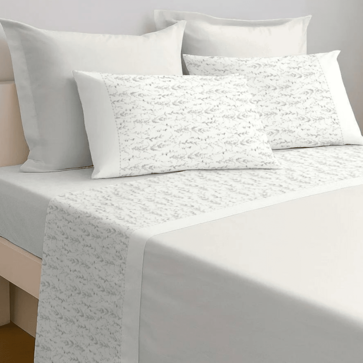 Jogo de Lençóis ASA "Brisa" 100% Algodão – Estilo Minimalista | Fabricado em Portugal - Sonho Renovado