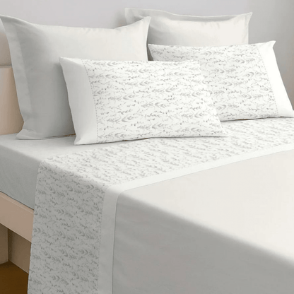 Jogo de Lençóis ASA "Brisa" 100% Algodão – Estilo Minimalista | Fabricado em Portugal - Sonho Renovado