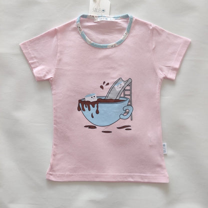 Menina | Pijama Chocolate Quente da MARBIL - Pijama - Sonho Renovado