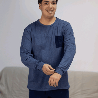 Pijama de Homem Modern Confort – 100% Algodão | Fabricado em Portugal - Sonho Renovado