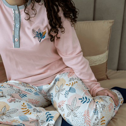 Senhora | Pijama Flores - Pijama - Sonho Renovado